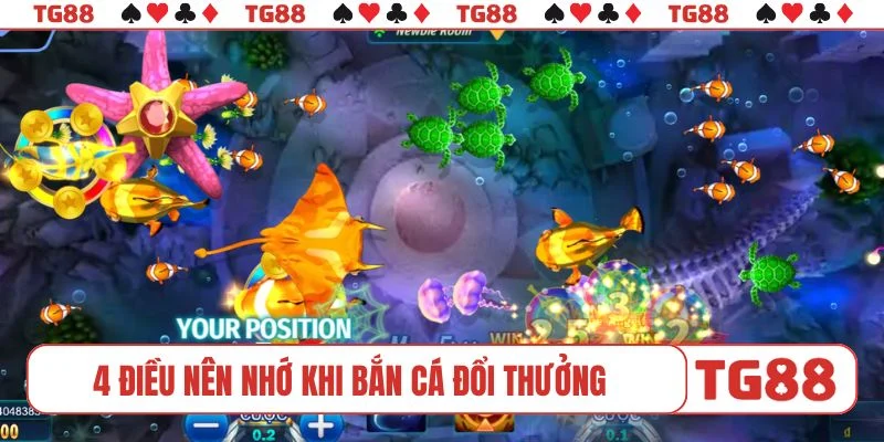 4 điều nên nhớ khi tham gia bắn cá đổi thưởng