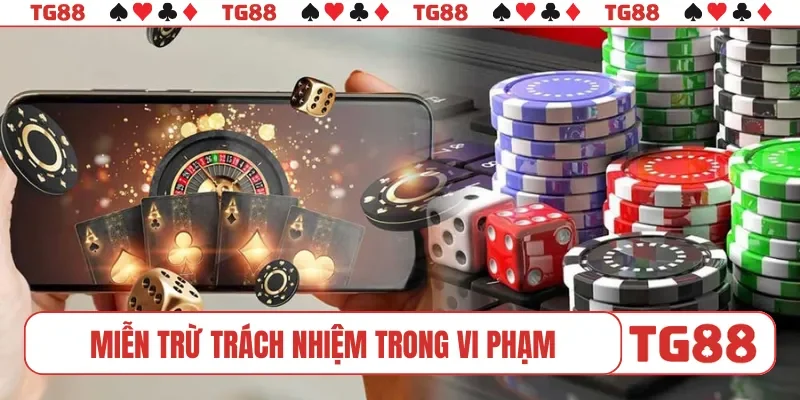 Miễn trừ trách nhiệm trong trường hợp vi phạm