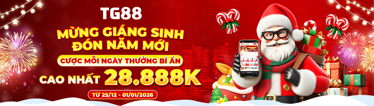 TG88 mừng giáng sinh tri ân quà khủng