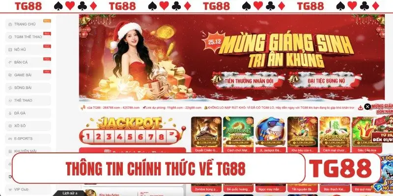 Thông tin chính thức về TG88